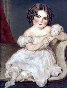 Augusta FitzHerbert, 1833 by William the Elder Corden