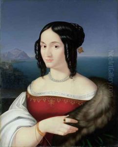 Carolina Grossi, the first Wife of the Artist, 1813-14