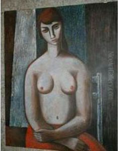 Jeune Femme Nue En Buste