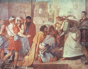 The Recognition of Joseph by his Brothers 1816-17 by Peter von Cornelius