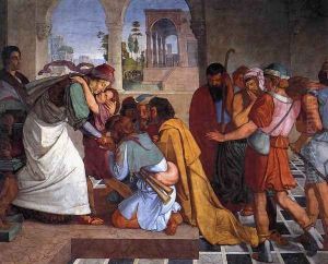 The Recognition of Joseph by his Brothers by Peter von Cornelius