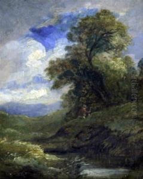 Figure In A Landscape - view 1