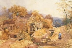 The Watermill by Henry Jutsum