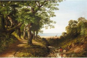 The Washerwomen by Henry Jutsum
