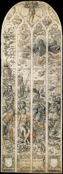 Adam and Eve - view 1