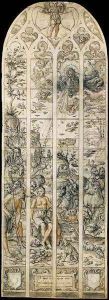 Adam and Eve by Dirck Pietersz. Crabeth