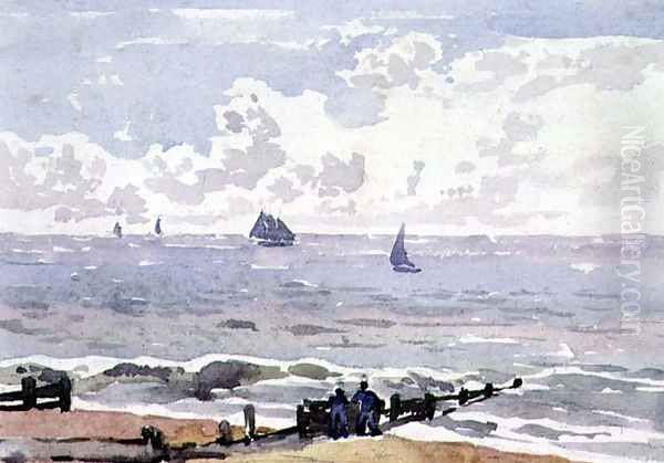 Seascape from the Beach, Aldeburgh - view 1