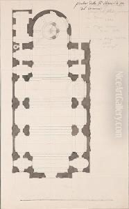 Ground Plan For The Church Of The Carmine, Turin (1732) Ground Plan For The Church Of The Carmine, Turin (1732)