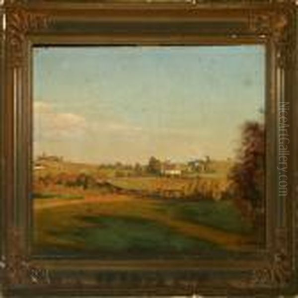 Landscape In The Evening Light - view 1
