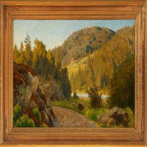 Swedish Landscape by Ludvig Kabell