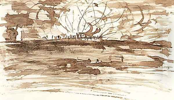 An explosive sky - view 1