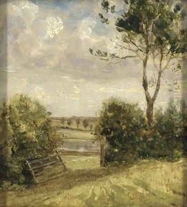The five bar gate by Thomas Churchyard