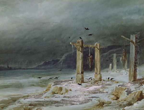 The Gallows, 1838 - view 1