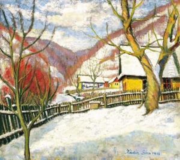 Winter In Nagybanya - view 1