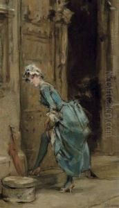 L' Elegance Frivole by Frederick Hendrik Kaemmerer