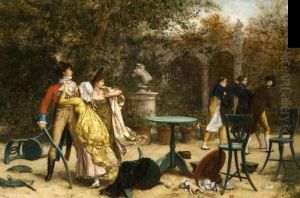 La Dispute by Frederick Hendrik Kaemmerer
