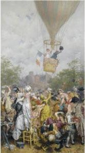 Une Ascension En L'an Viii by Frederick Hendrik Kaemmerer