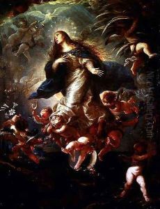 Immaculate Conception by Mateo the Younger Cerezo