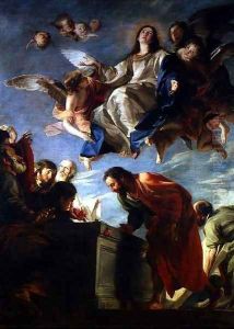 The Assumption of the Virgin 1673 by Mateo the Younger Cerezo