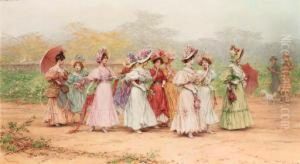 The Promenade by Frederick Hendrik Kaemmerer