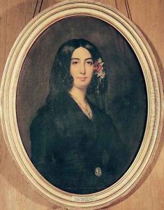 Portrait of George Sand (1804-76)