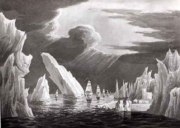 Passage through the Ice, 16th June 1818 - view 1