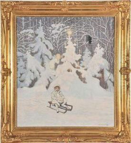 "weihnachts-winterwald" - view 1