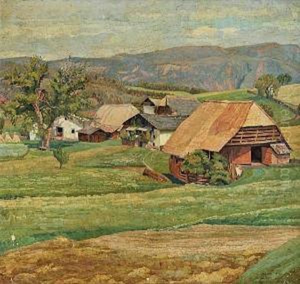 A Farm Yard View - view 1