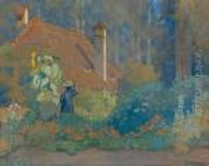 Bauernhaus Am Waldrand by Max Kahrer