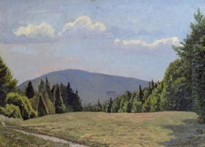 Sommerlandschaft Bei Klosterneuburg by Max Kahrer