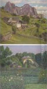 Alpine Village, South Tyrol; A Kitchen Garden