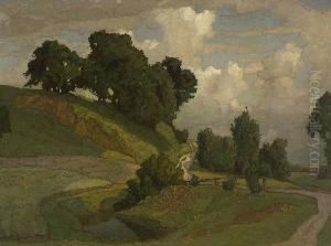Sommerliche
Baumlandschaft by Richard Kaiser