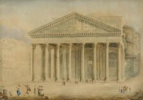 Blick Auf Das Pantheon In
Rom. - view 1
