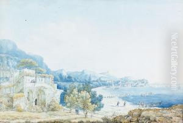 Vue De Pozzuoli Pres Naples. - view 1