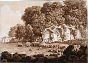 The Ruins Of Cicero's Villa At Mola Di Gaeta