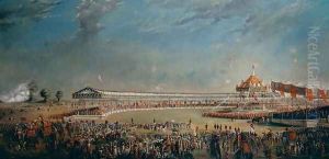 Delhi Durbar, celebration on the occasion of Queen Victoria becoming Empress of India, 1877 by Alexander Caddy