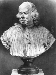Bust of the Astronomer Chanoine Pingré by Jean-Jacques Caffieri