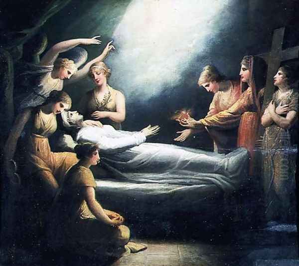 Christ Raising the Young Woman from her Deathbed, c.1802 - view 1
