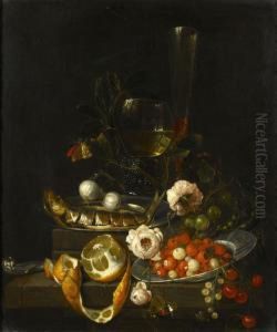 Luxurient Still Life by Willem Kalf