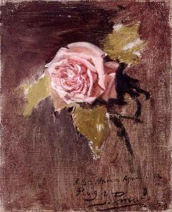 Una rosa (A Rose) by Ignacio Pinazo Camarlench