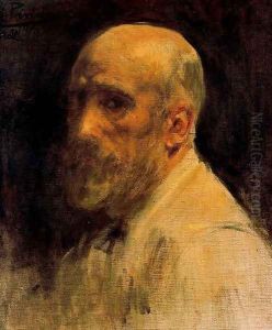 Autorretrato I by Ignacio Pinazo Camarlench