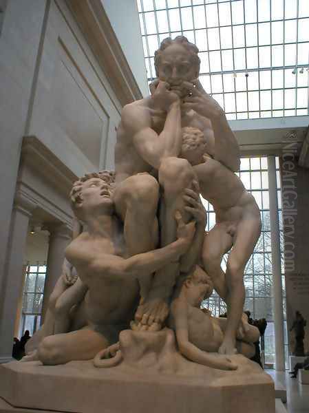 Ugolino and his Sons [detail #4] by Jean-Baptiste Carpeaux