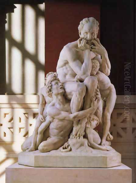 Ugolino and his Sons - view 1
