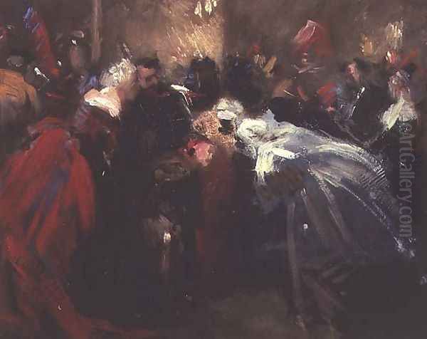 Masked ball at the Tuileries - view 1