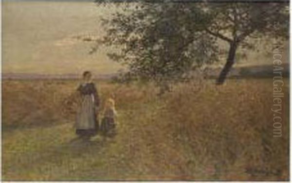 Returning From The Harvest - view 1