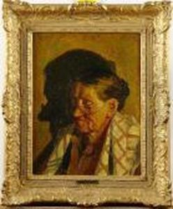 Gumma I Lampsken by Gottfrid Kallstenius