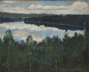 Kustlandskap by Gottfrid Kallstenius