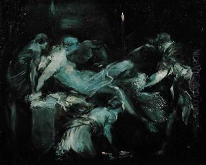 The Birth Scene by Jean-Baptiste Carpeaux