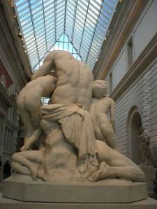 Ugolino and his Sons [detail #3] by Jean-Baptiste Carpeaux