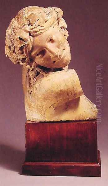 Study of a Bacchante aux vignes - view 1